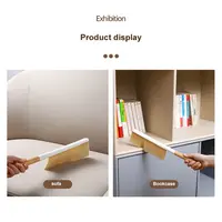 Beech Wooden PET Dust Brush Handheld Bed Brush Hat Clothes Brush Cleaning Tool Household Cleaning Brush 3
