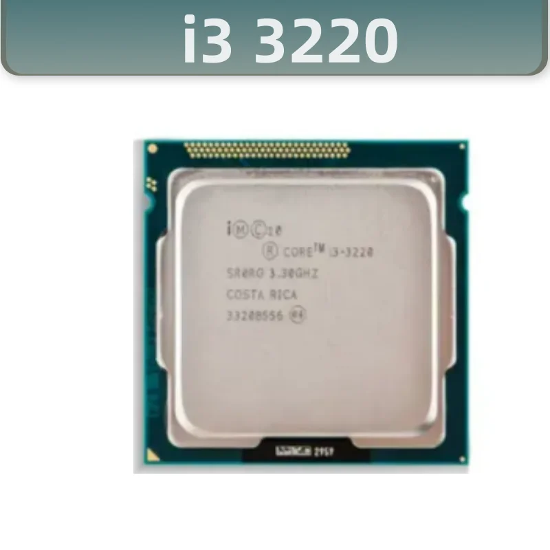 

Процессор CORE i3 3220 SR0RG 3,30 ГГц 3M LGA1155 двухъядерный