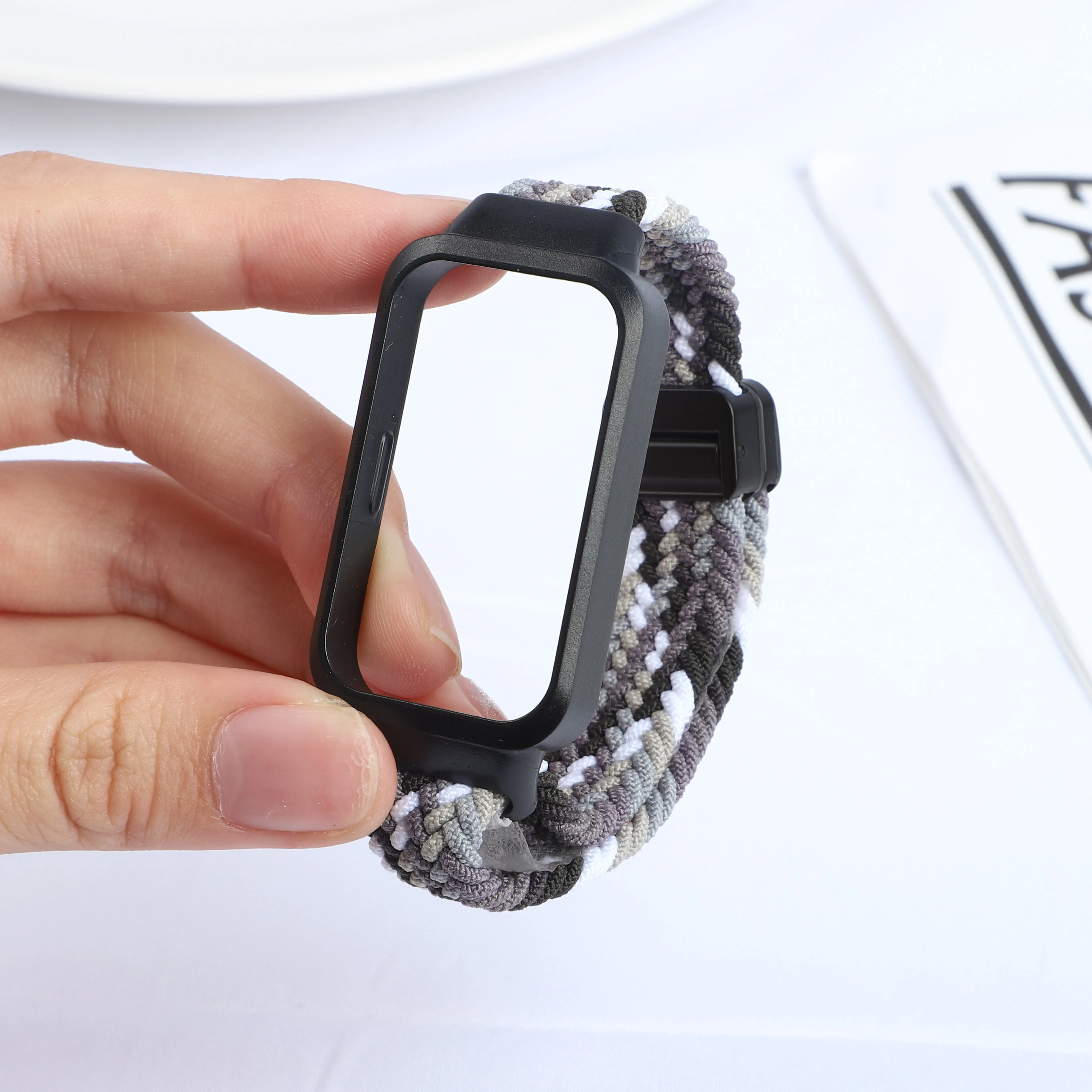 Enhanced Magnetic Nylon Sports Strap with Protective Cover