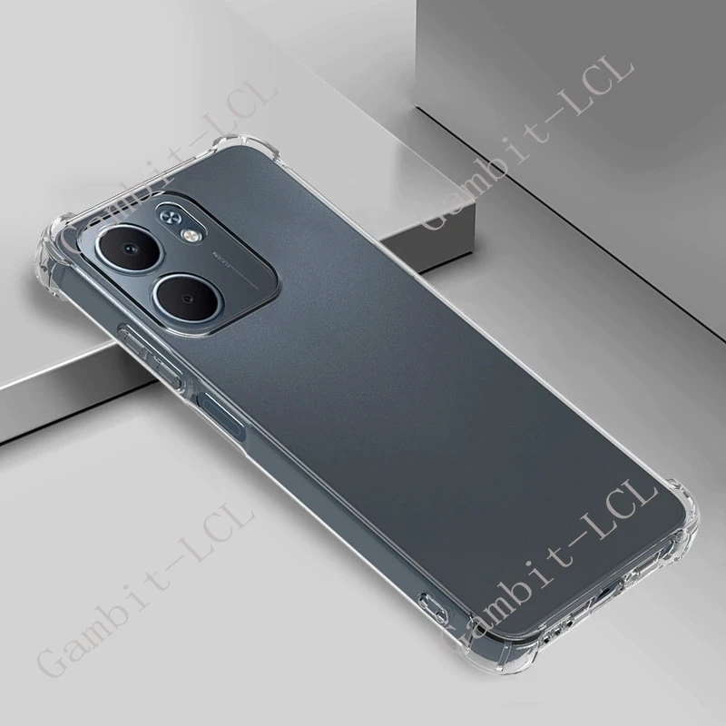 Premium Shockproof Anti-Falling Back Case - Soft TPU Protective Cover