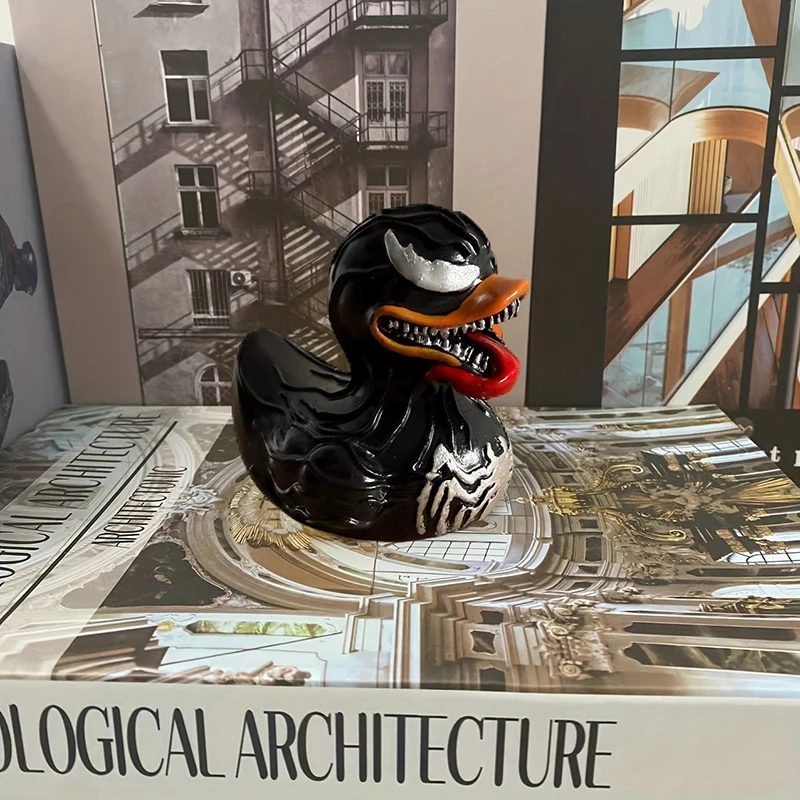 Special-Shaped Duck Ornament Alien Duck Statue Wicked Funny Resin Home Decoration Ornament Car ornament crafts miniature figurines resin ornaments miniature ornament resin crafts miniature duck figurines
