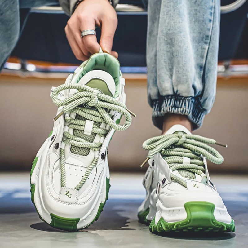 Origineel Ontwerp Man Luxe Sneakers Comfortabele Slijtvaste