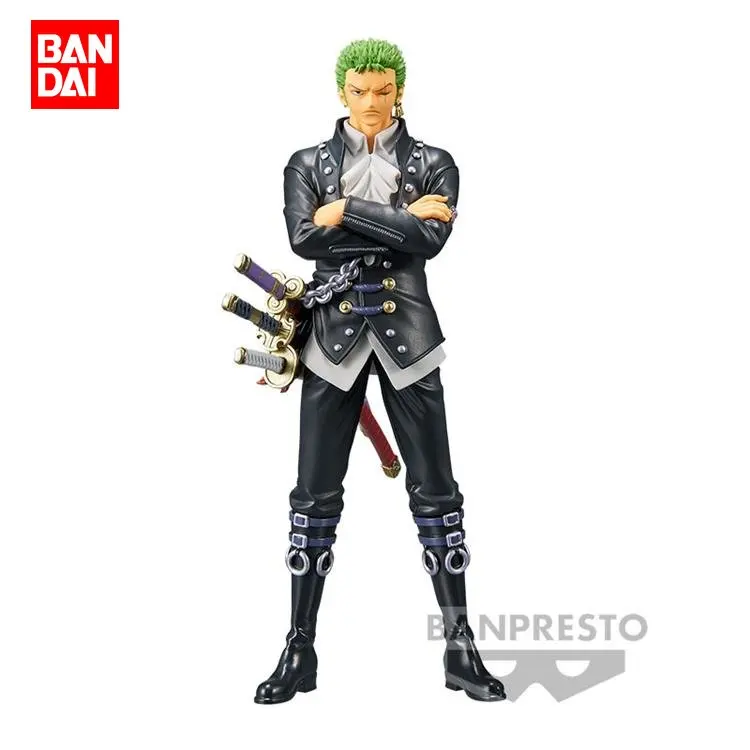 

Bandai BANPRESTO DXF vol.3 ONE PIECE Roronoa Zoro Official Authentic Figure Model Anime Gift Collectible Toy Halloween Ornament