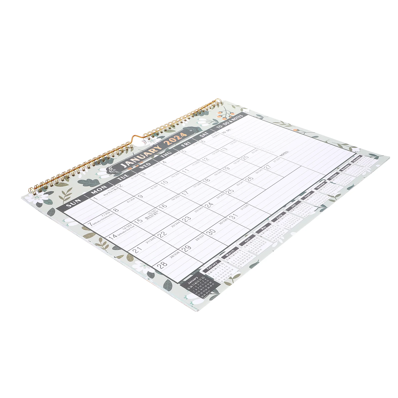 Household Planning Hanging Calendar Daily Monthly Wall Calendar Office Wall Calendar