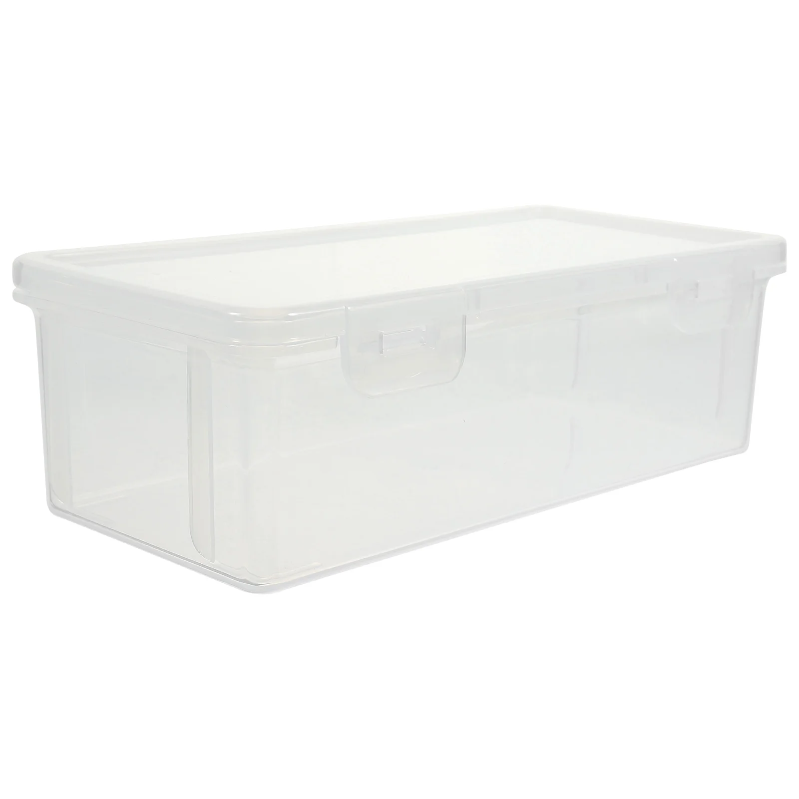 

Bread Toast Box Leakproof Bread Preservation Storage Container Crisper Convenient for Food (850ml)
