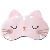 Sleeping Mask Sleeping Blindfold Soft Plush Eye Masks Cute Cat Eye Cover Plush Mask Eyepatch Nap Health Eye Cover 4
