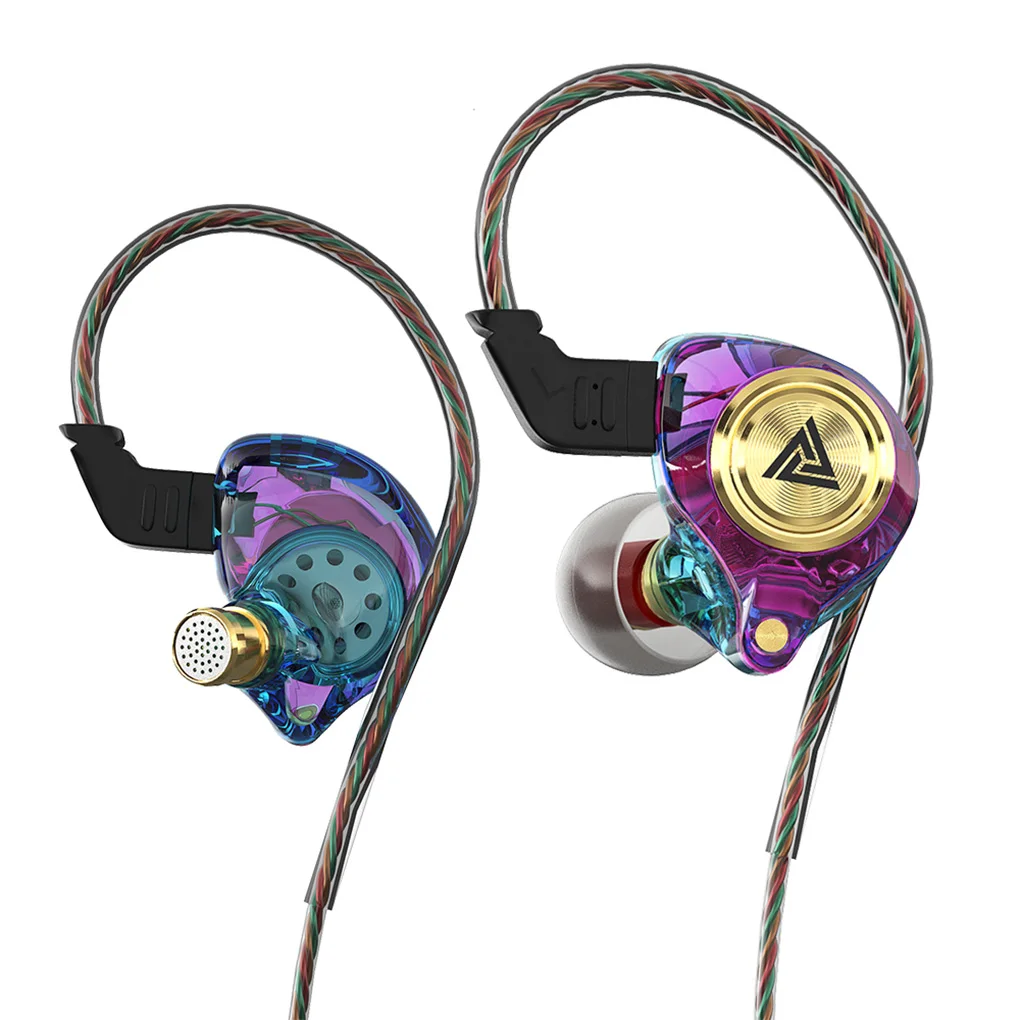 QKZ AK6 3.5mm Auriculares Deportivos de subwoofers en el Oído en la Or