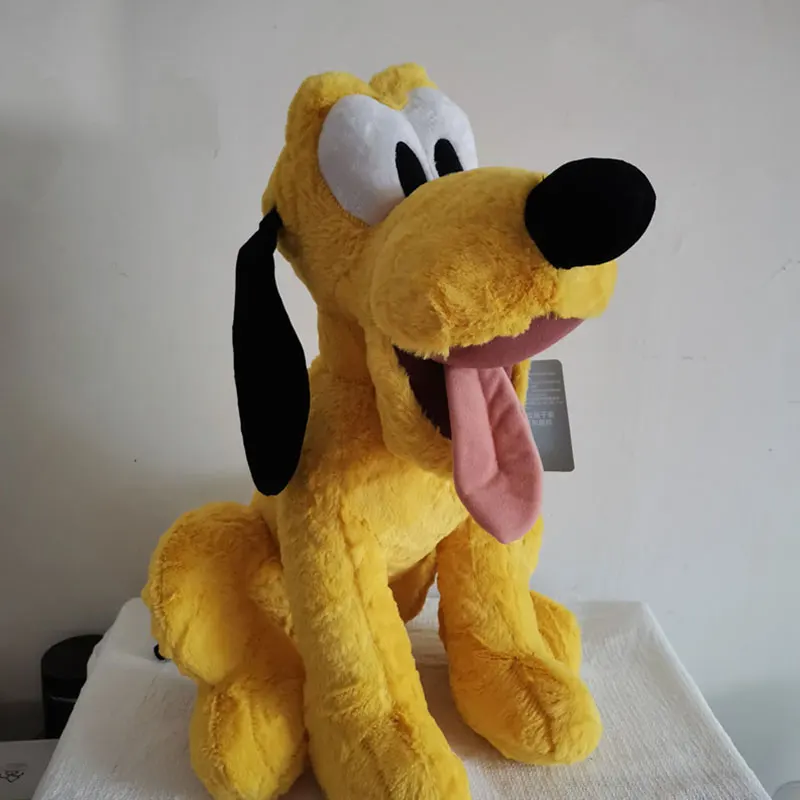 

50cm Disney Pluto Dog Plush Toys Mickey Mouse Friend Kawaii Super Soft Stuffed Dolls Cartoon Animal Pillow Children"s Gifts Toys