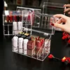 Multifunctional Lipstick Stand Case Makeup Organizer Storage Box Lipstick Display Stand Holder Cosmetic Jewelry Organizer Box 2