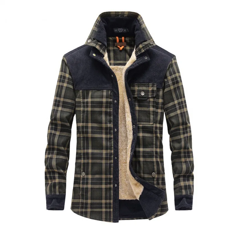 Stylish Garments Checkered Mens Coat - CC-12