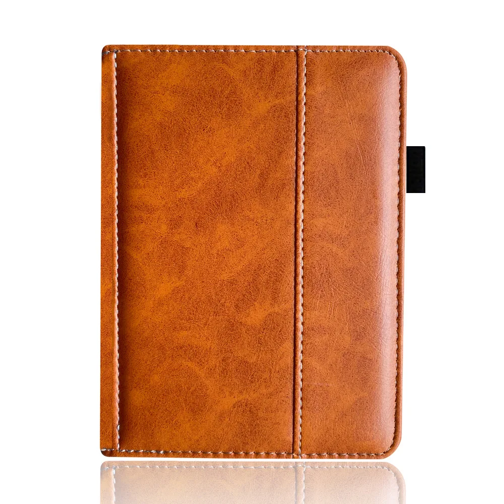 Premium Leather Magnetic Closure Protective Case for Kobo Aura H2O 6.8 eReader with Auto Sleep Function