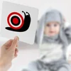 Montessori Black and White High Contrast Baby Visual Stimulation Cards 0-36M Baby Early Learning Shape Animal Cognitive Toys 3