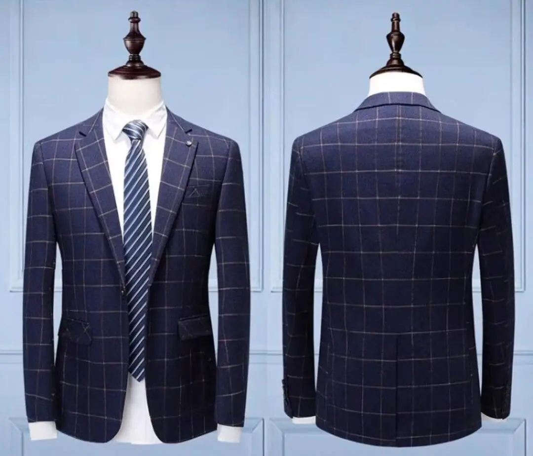 

Новинка, двубортные легкие свадебные мужские костюмы, короткие брюки, пиджак для шафера, для лета