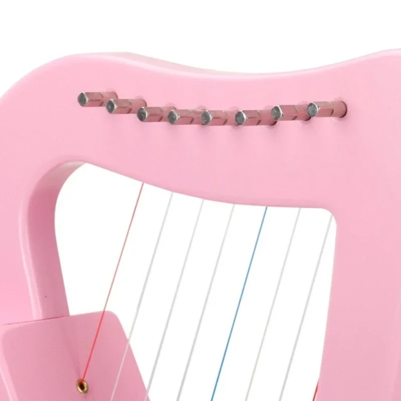 8-string Birch Small Harp Portable Children Beginner Practice Harp Professional Performance Musical Stringed Instrument