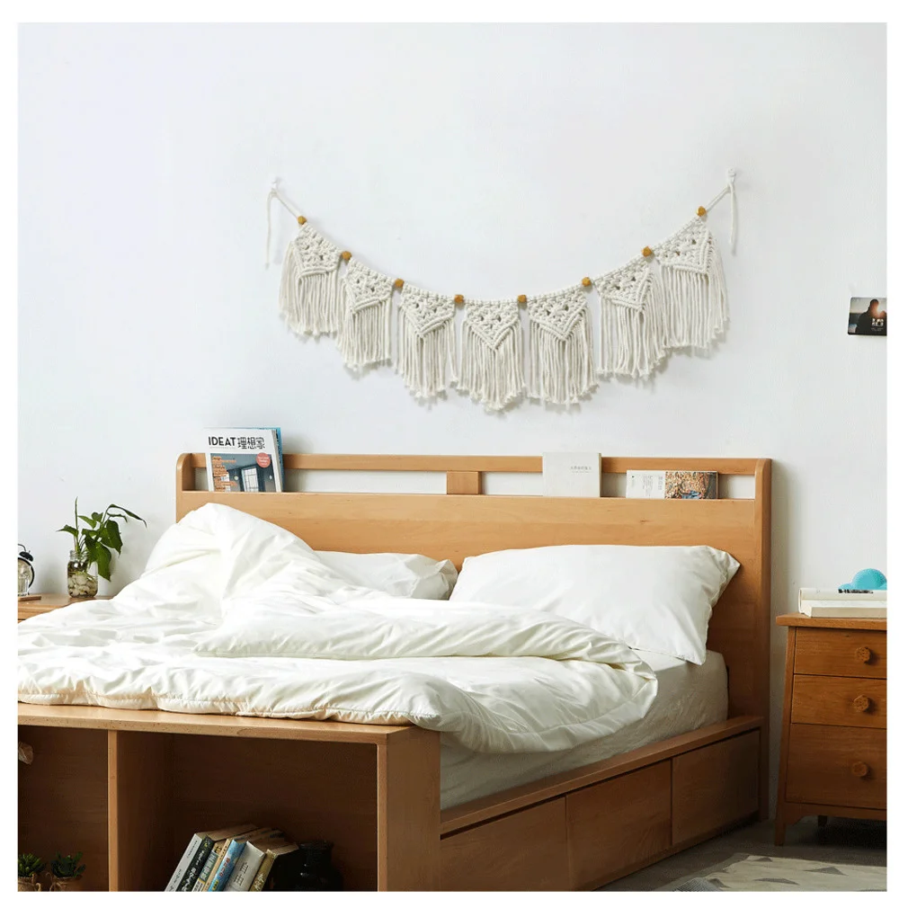 Neue Raumdekoration, Wandteppich, Vorhangweberei, Kunsthandwerk, Nachttischanhänger, Heimhintergrund-Wanddekoration_voghion.com