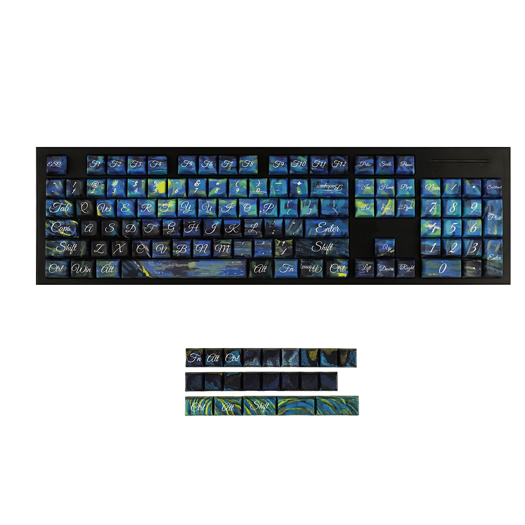 

126 Secrect садовый 5-сторонний краситель для масляной живописи Sub XDA PBT клавишный колпачок для оформления вершины 104 87 75 61 96 KBD75 ID80 64 68
