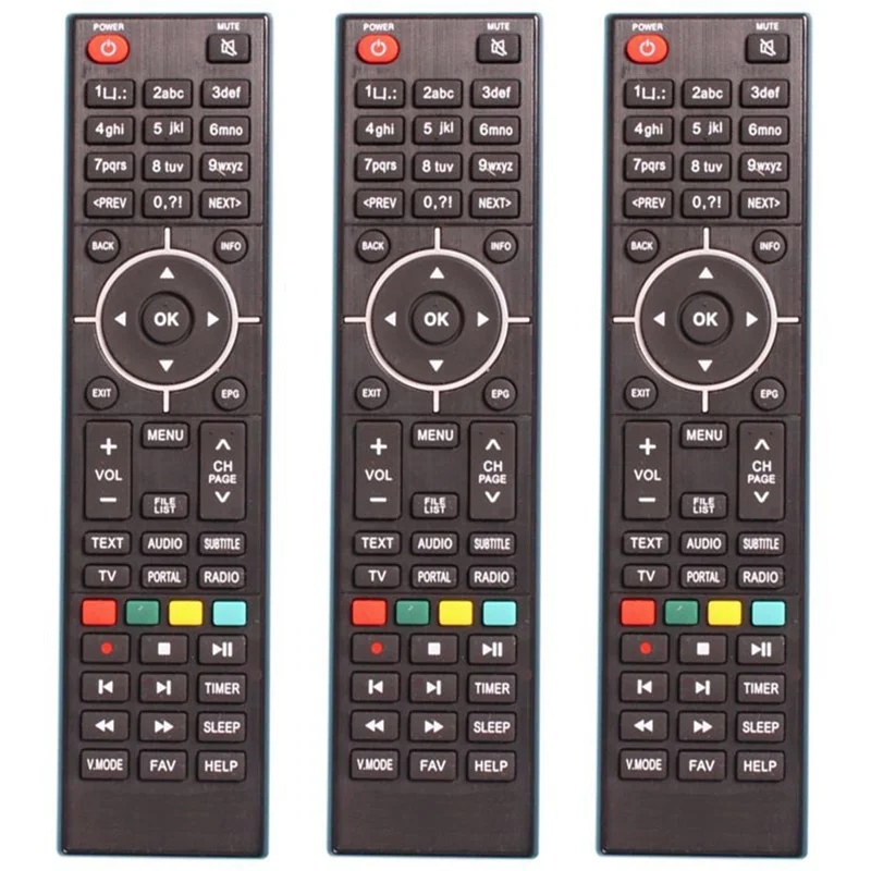 

3X Remote Control of Zgemma Star HS /H2S /H2H /H5 /H5.2S Satellite Receiver Combo, Directly Use