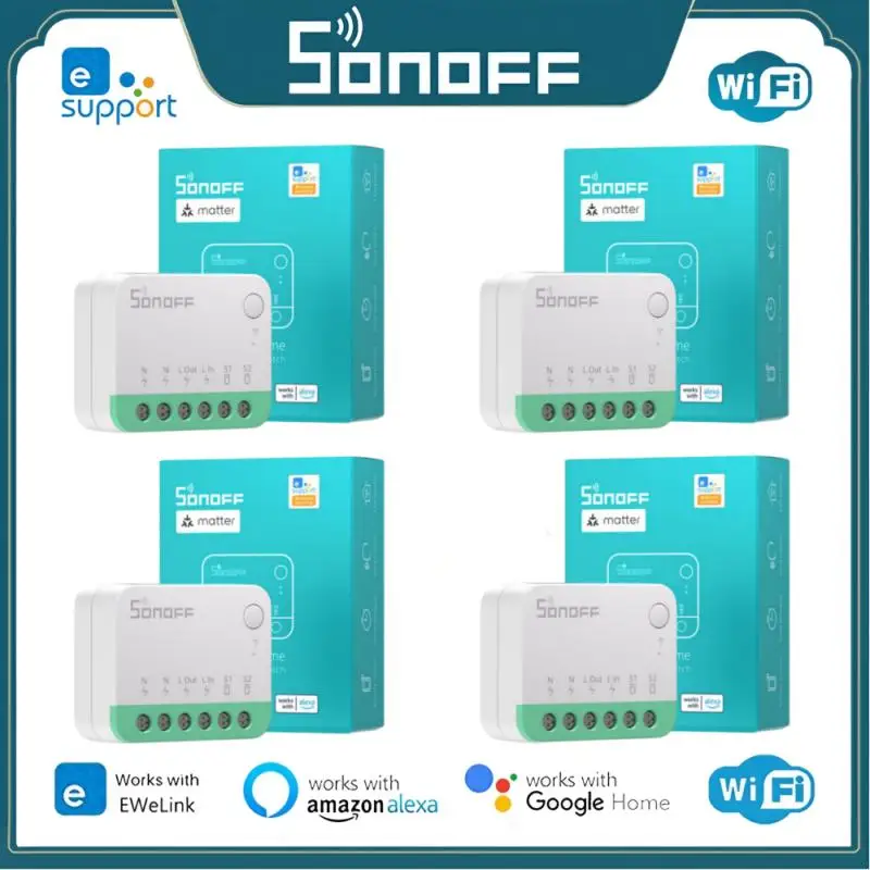 

1-10 шт., смарт-переключатель SONOFF MINIR4M MINI Extreme WiFi