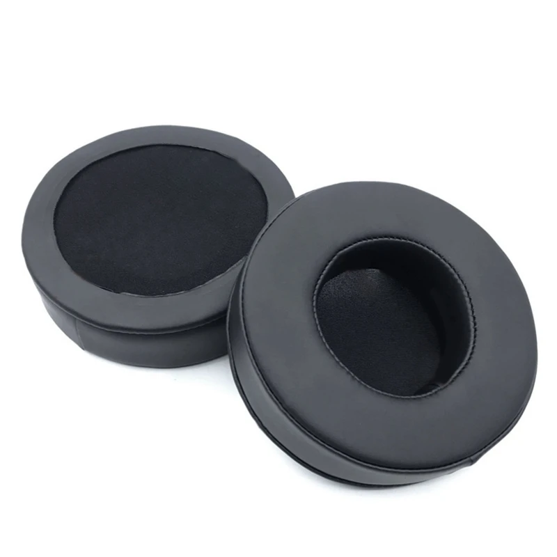 인조 가죽 이어 패드 이어쿠션 교체용 귀마개 헤드폰 수리 액세서리, 65mm -110mm E8BE, 2 개입