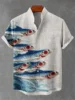 118790-4e4c01.jpg Short Sleeves Hawaiian Shirt Ultimate Breezy Octopus-Print Linen-Like