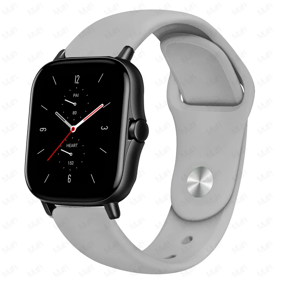 Versatile Silicone Watch Band: 20mm/22mm Adjustable Strap