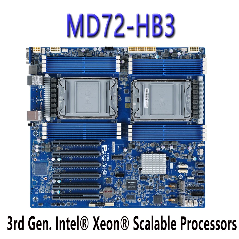 기가바이트 MD72HB3 (rev.1.x) MD72HB2 (rev.1.x/2.x) 마더보드 인텔 티몬