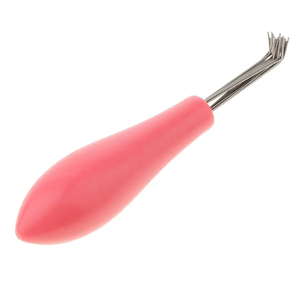 청소 내장 헤어 브러시 핸들 도구, 빗 클리너, 헤어 8cm