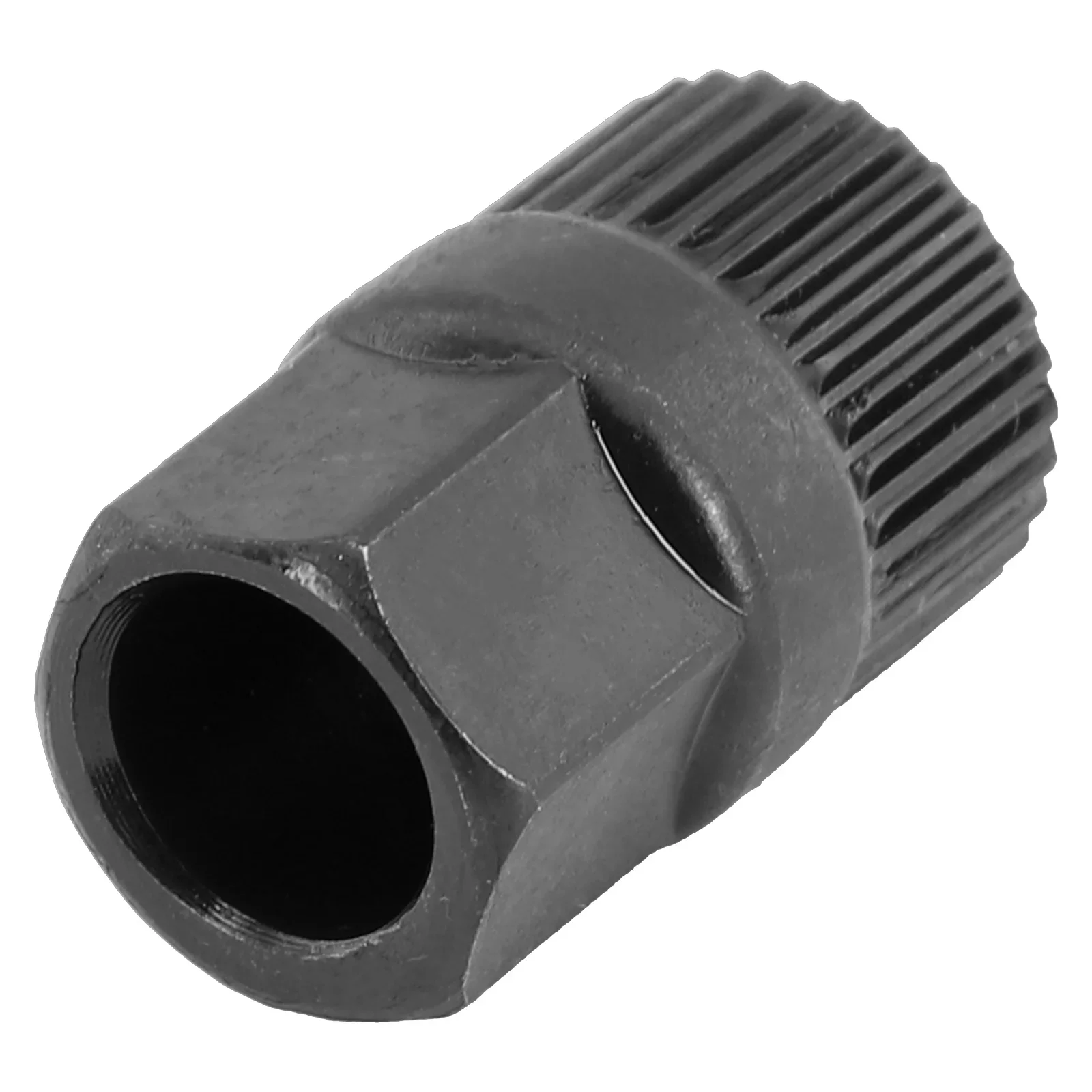 1x Generator Pulley Removal Tool Fit For Removal And Installation Of Pulley With Free-wheel Metal Black Special Disassembly Tool