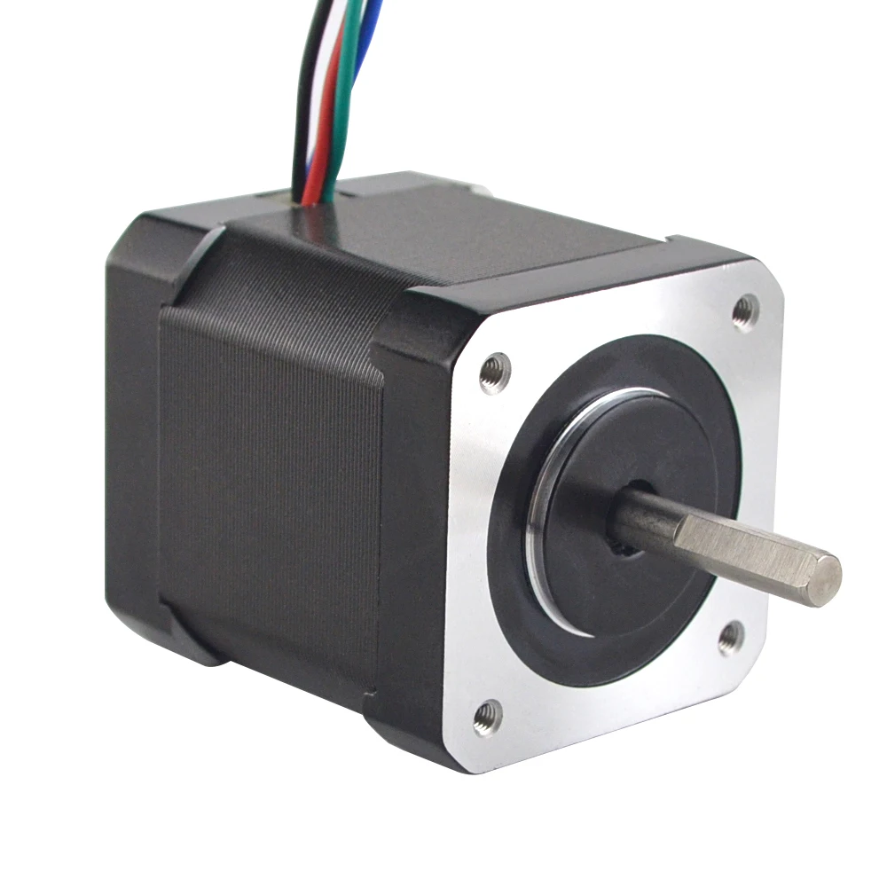 5PCS Nema 17 Stepper Motor 17HS19-2004S1 42x48mm 2A Nema17 59Ncm(84oz.in) 4-lead Step Motor for CNC 3D Printer XYZ stepper motor