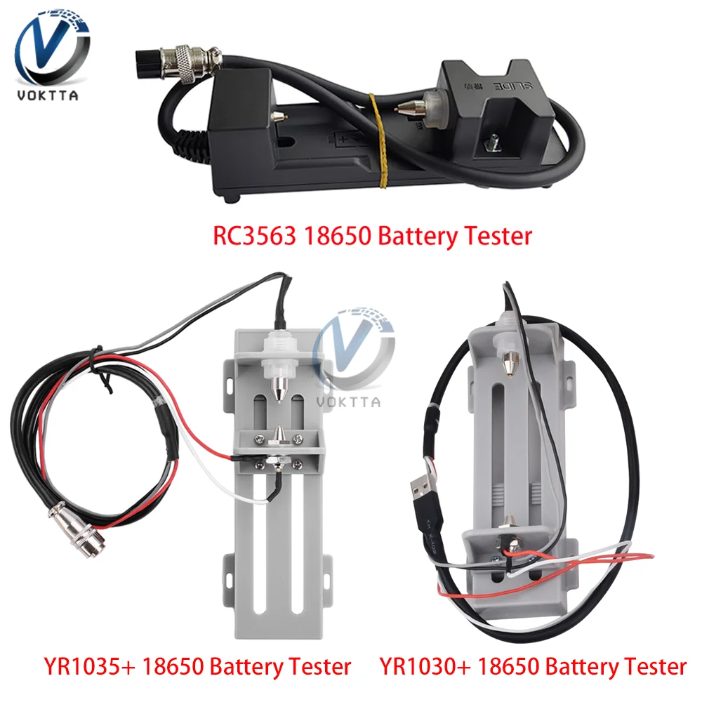 RC3563 YR1030 YR1035 Battery Internal Resistance Tester 18650 Battery Tester Fixture Lithium Voltage Test Holder Tools battery tester voltage tester lithium battery tester