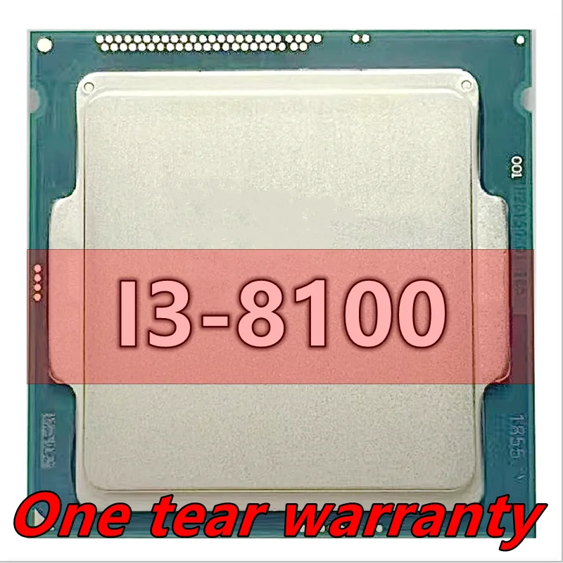 

i3-8100 i3 8100 SR3N5 3.6 GHz Quad-Core Quad-Thread CPU Processor 6M 85W LGA 1151