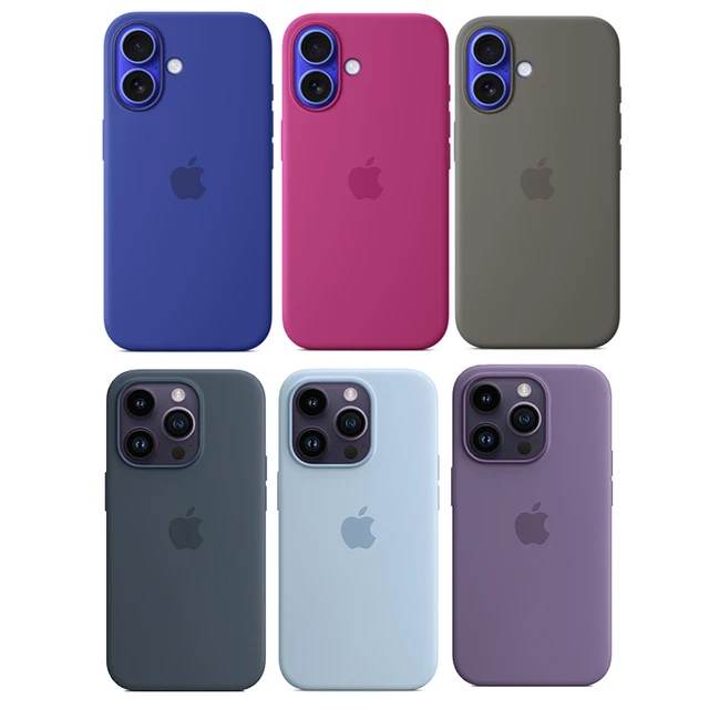 Original Apple Magsafe Liquid Silicone Magnetic Case For Iphone 16 15 14 13 Pro Max Cases.jpg