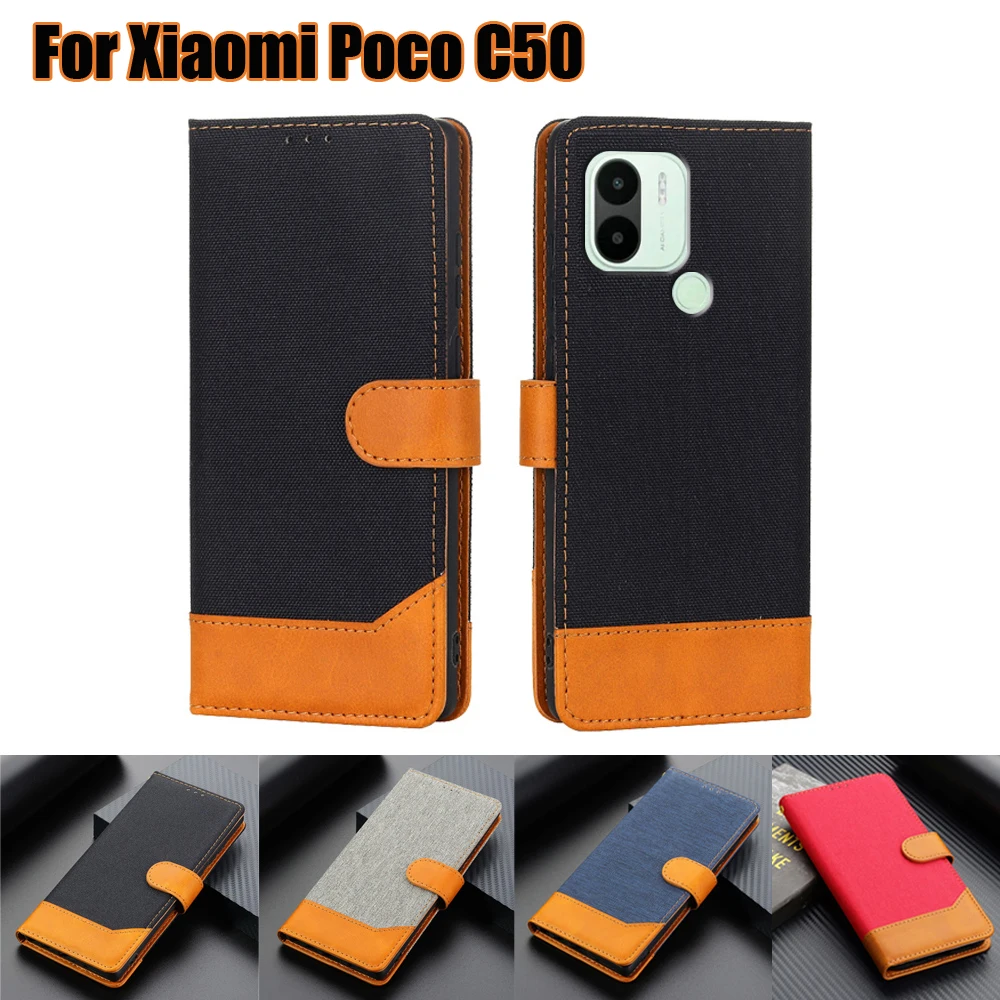 

Businesss Case For чехол Xiaomi POCO C51 Case Wallet Phone Cover For Estuches PocoC50 C 50 MZB0D3BIN MZB0CT6IN MZB0CT7IN Fundas