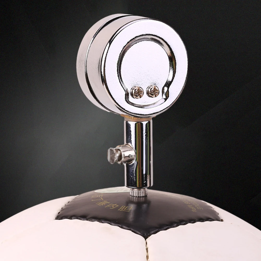 Ball Pressure Gauge Heavy Duty Air Pressure Gauge Barometer Tool Football Soccer Rugby Basketball Volleyball