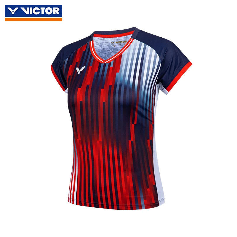 national team Badminton polo clothes, volleyball tennis suits,short sleeve men women quick dry t-shirts France T-50050