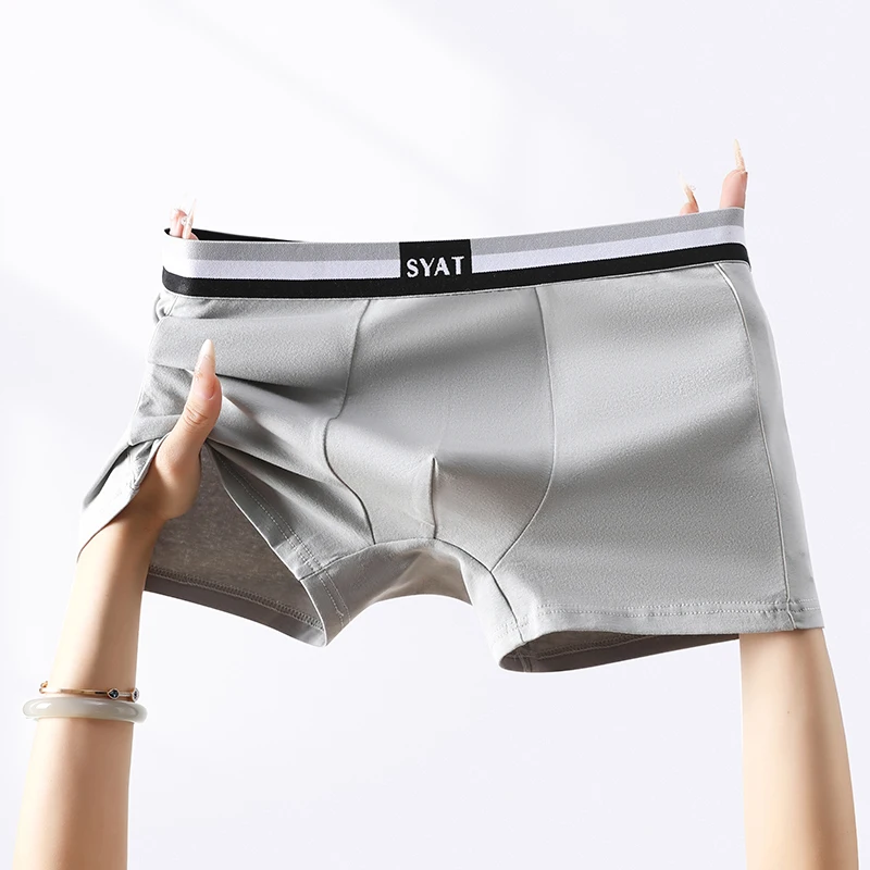 Quadratische Höschen für Herren, Boxershorts und Unterhosen, Herren-Boxershorts, Herren-Unterwäsche, heiße Geschenke, Baumwoll-Shorts, Sport, sexy Unterwäsche-Set – Detail 4