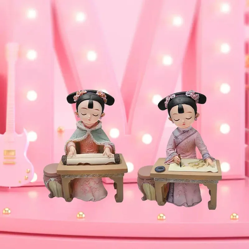 Chinese Style Palace Princess Doll, Handmade Court, Retro Doll Decorations, Chinese Exquisite Gifts