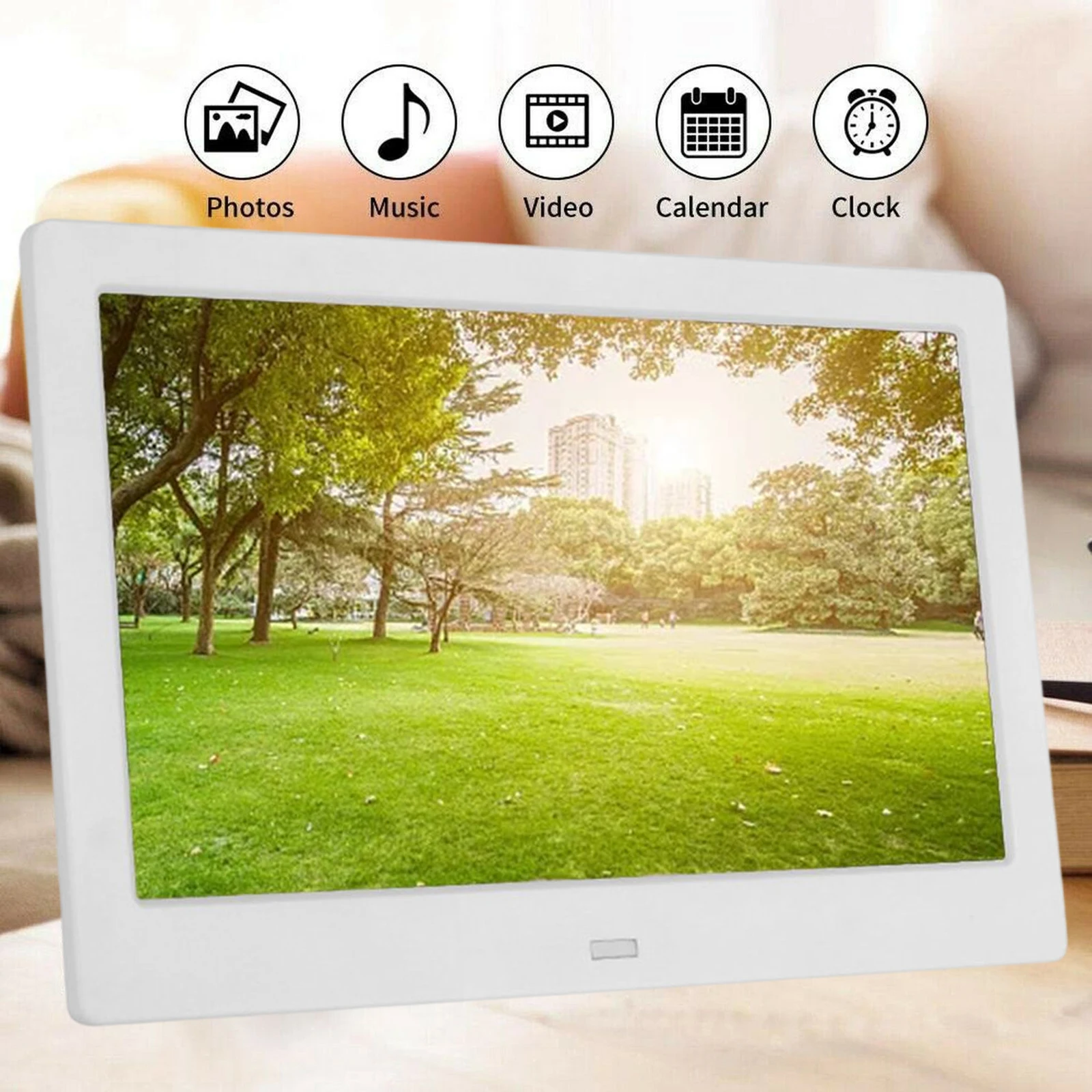 10" Digital Picture Frame Black EU/US Standard Plug Professional Easily Install Multiple Functions Remote Control 16/9 Screen view 6