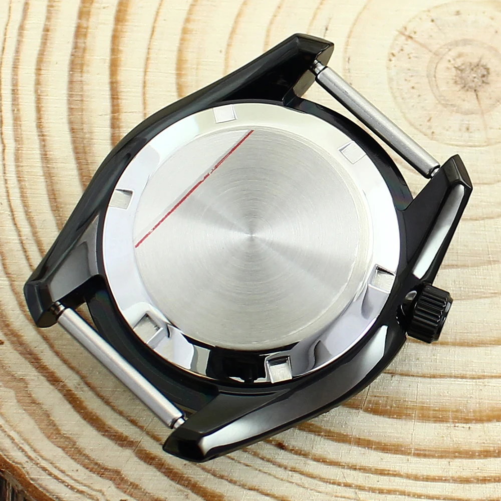42mm SKX SPB385J1 Mod Uhrengehäuse Zubehör Edelstahl Saphirglas Glastile für Seiko NH34 NH35 NH36 38 Uhrwerk – Detail 8