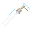 1PC Metal Bathroom Liquid Soap Dispenser Toilet Hand Replacement Lotion Shampoo Pump with Plastic Jar Tube for Bathroom 5