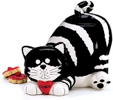 

The Cat/Kitty Cookie Jar Food Container
