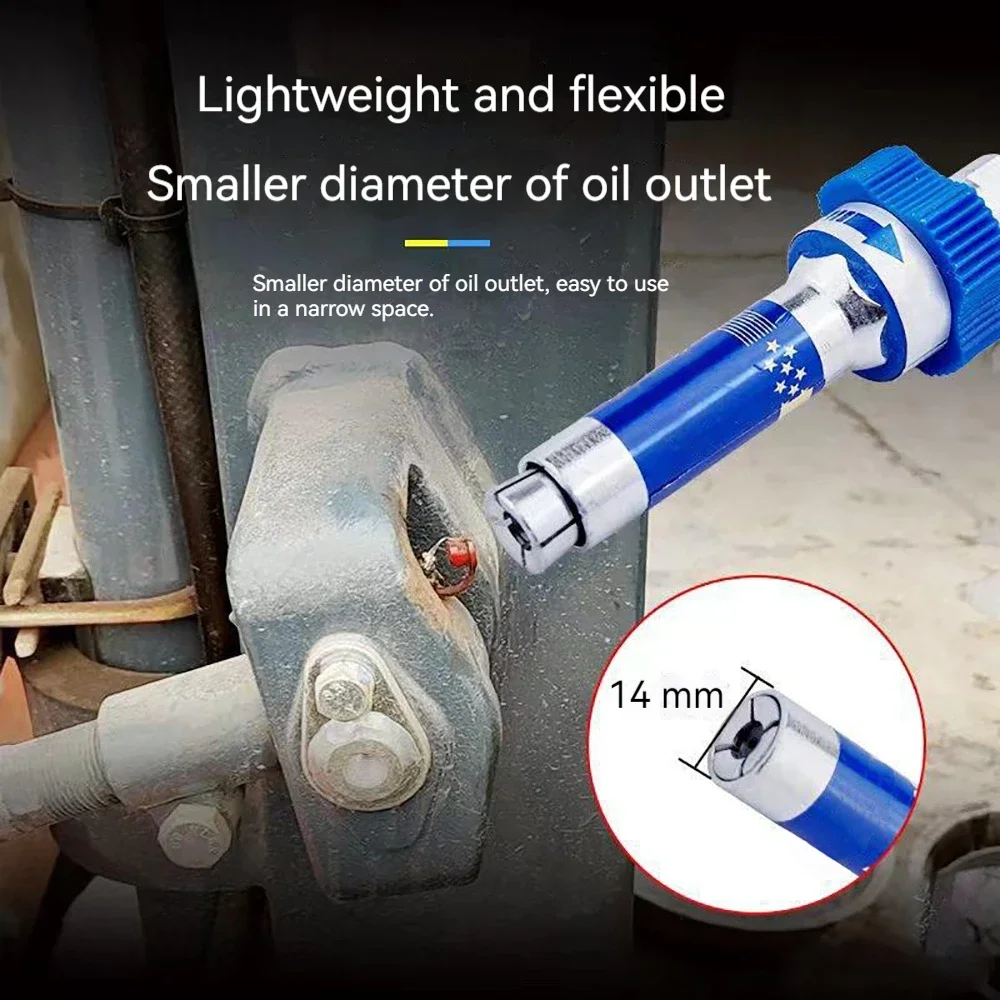 Grease Coupler Adapter Grease Coupler Lock Clamp Type Quick Release Grease Nozzle M6/M8/M10 Mouth Connector Oil Pump Lock on Tools Hose