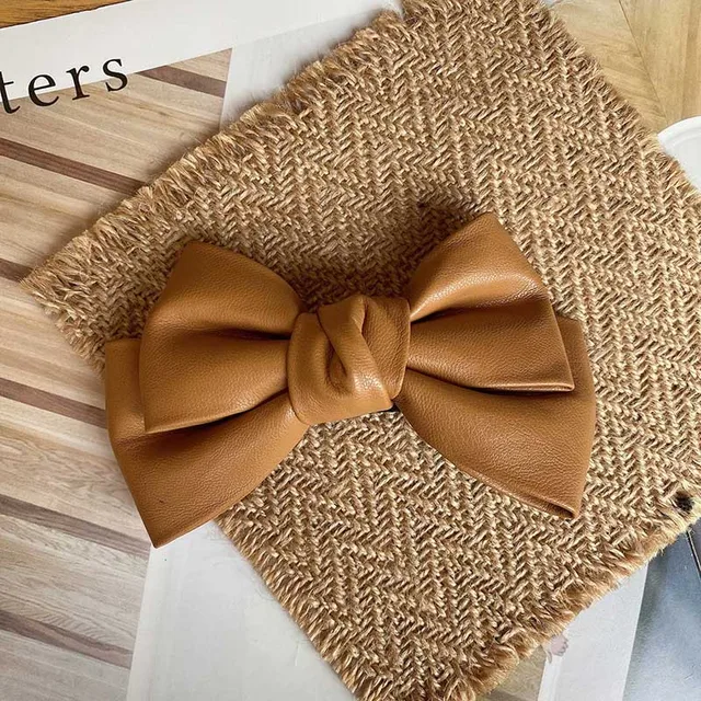 New Women Long Leather Ponytail Hold Hair Tie ободок для волос Headband Hair bands For Girls Hair Accessories gumki do wlosow P 6