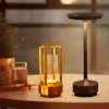Wireless Table Lamp LED Touch Sensor Desktop Night Light Rechargeable Reading Lamp for Restaurant Hotel Bar Bedroom Decor Light 1