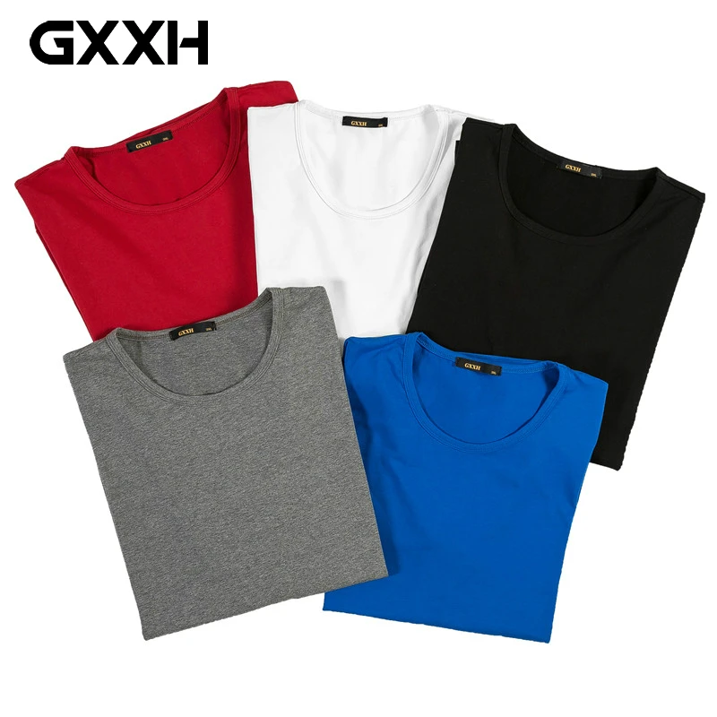 Gxxh Oversize Men's T Shirt 2022 Hot Sale Autumn Long Sleeve Male