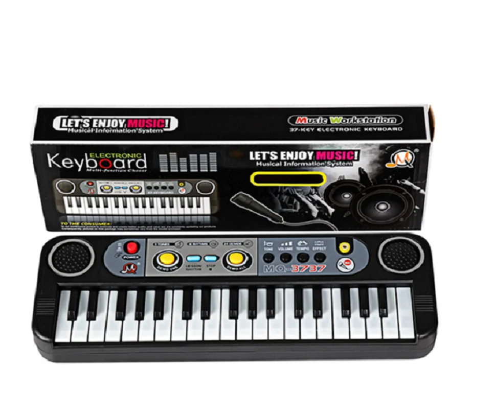 Children's Multi-functional Musical Piano with Microphone, Educational Toy, Enlightenment