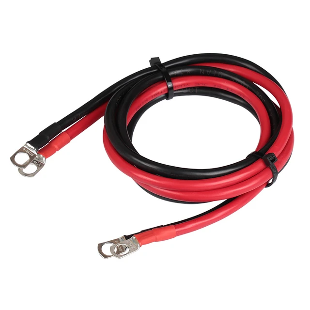 Câbles mono-conducteurs souples rouge 50mm2 pour batterie