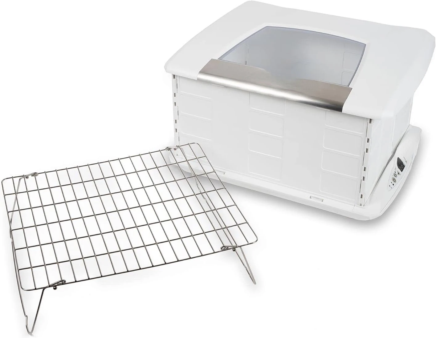 

Folding Proofer & Slow Cooker (Proofer w/Accessory Shelf), White