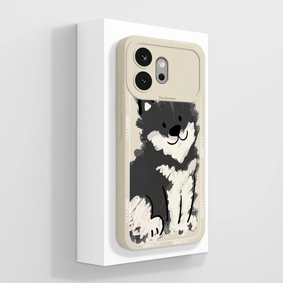 Candy Painted Soft Liquid Silicone Lightweight Phone Case with Lens Protection