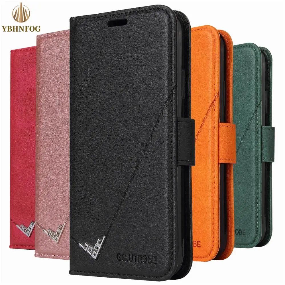 Luxury Leather Flip Case For iPhone 14 13 12 Mini 11 Pro XR XS Max 6 6S 7 8 Plus SE 2020 Holder Wallet Stand Cover Phone Coque